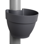 vibia campana regenpijpbakje 22cm antraciet